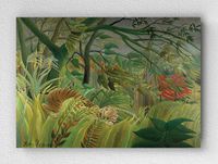 Full Frame pratiCanvas Tablo - Henri Rousseau - Surprised (FF-PCŞ247)