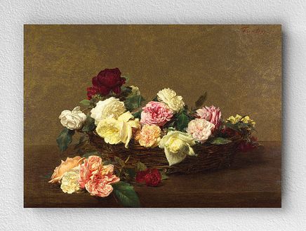 Full Frame pratiCanvas Tablo - Joseph Mallord William Turner - Sun Rising through Vapour (FF-PCŞ272)