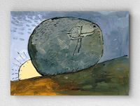 Full Frame pratiCanvas Tablo - Philip Guston - İsimsiz 01 Tablosu (FF-PCŞ307)