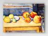 Full Frame pratiCanvas Tablo - Paul C&eacute;zanne - Still Life with Apples and Pears (FF-PCŞ297)
