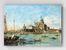 Full Frame pratiCanvas Tablo - Francesco Guardi - Venice- The Punta della Dogana (FF-PCŞ229)