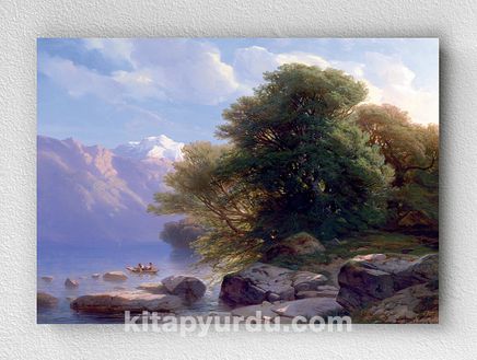 Full Frame pratiCanvas Tablo - Alexandre Calame - The Lake of Thun	(FF-PCŞ178)