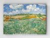 Full Frame pratiCanvas Tablo - Vincent van Gogh - Auvers'te Çayırlık (FF-PCŞ328)