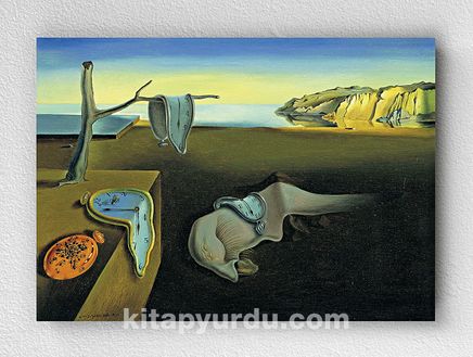 Full Frame pratiCanvas Tablo - Salvador Dalí - Belleğin Azmi - Eriyen Saatler ya da La persistencia de la memoria (FF-PCŞ316)