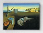 Full Frame pratiCanvas Tablo - Salvador Dalí - Belleğin Azmi - Eriyen Saatler ya da La persistencia de la memoria (FF-PCŞ316)