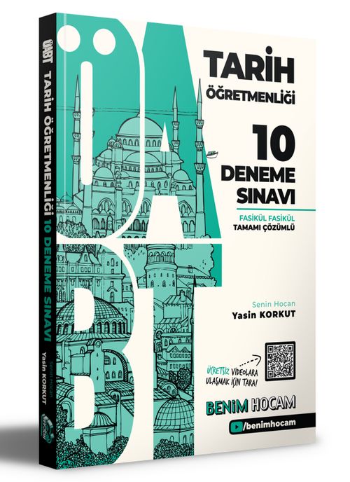 2021 ÖABT Tarih Öğretmenliği Tamamı Çözümlü 10 Fasikül Deneme Sınavı 