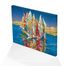 Full Frame Duvar Sanatları - CanvasWall DD - Tuval üzerine Renkli Yelkenliler (FF-W140)</span>