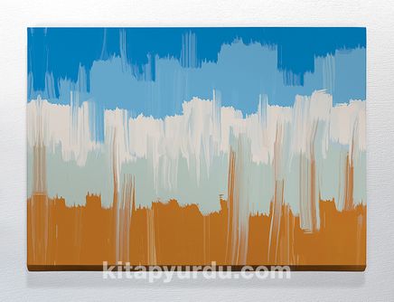 Full Frame Duvar Sanatları - CanvasWall DD - Soyut Fırça İzleri (FF-W145)