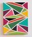 Full Frame Duvar Sanatları - CanvasWall DD - Üçgen Renkli Yansımalar (FF-W155)