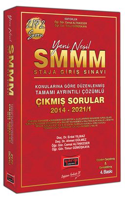 2021 SMMM Staja Giriş Sınavı Konularına Göre Düzenlenmiş Tamamı Ayrıntılı Çözümlü Çıkmış Sorular