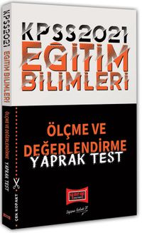 2021 KPSS Eğitim Bilimleri Ölçme ve Değerlendirme Yaprak Test