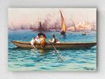 Full Frame pratiCanvas - Amusement on the Caique / Fausto Zonaro (FF-PCŞ303)