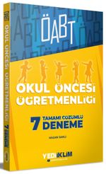 ÖABT Okul Öncesi Öğretmenliği Tamamı Çözümlü 7 Deneme