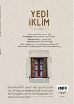 7edi İklim Sayı:374 Mayıs 2021 Kültür Sanat Medeniyet Edebiyat Dergisi