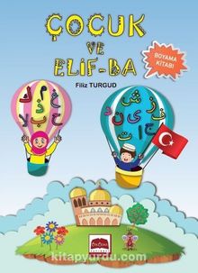 Çocuk ve Elif-Ba Boyama - Bilinmeyen Yazar