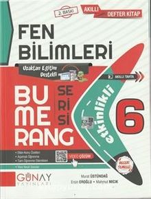 Bumerang Serisi - 6. Sınıf Etkinlikli Fen Bilimleri Soru Bankası - Kolektif