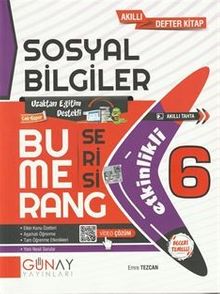Bumerang Serisi - 6. Sınıf Etkinlikli Sosyal Bilgiler Soru Bankası