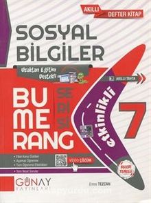 Bumerang Serisi - 7. Sınıf Etkinlikli Sosyal Bilgiler Soru Bankası - Emre Tezcan