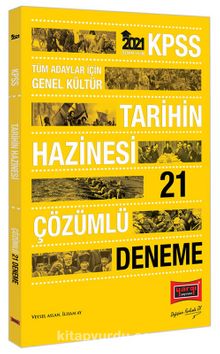 2021 KPSS Genel Kültür Tarihin Hazinesi Çözümlü 21 Deneme - Kolektif