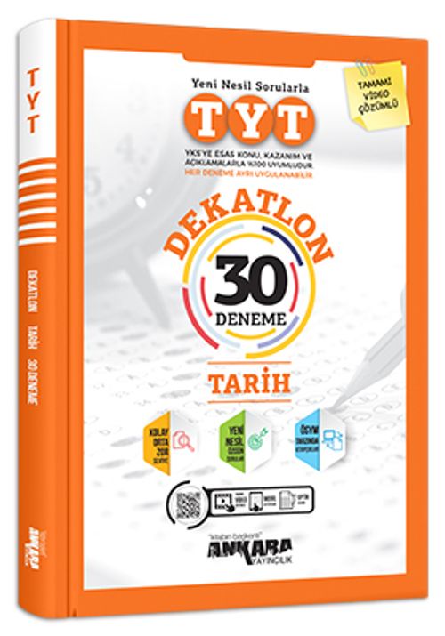 TYT Dekatlon Tarih 30 Deneme