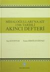 Mihaloğulları'na Ait 1586 Tarihli Akıncı Defteri (Ciltli)