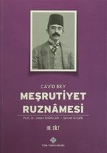 Meşrutiyet Ruznamesi Cavid Bey 3.Cilt