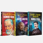 Dünyaya Yön Veren Bilim Adamları Seti (3 Kitap)