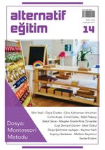 Alternatif Eğitim Dergisi Sayı:14 Montessori Metodu
