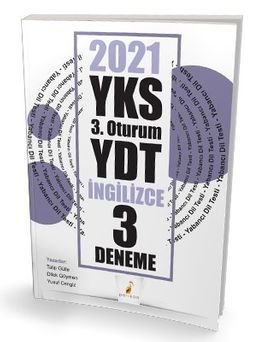 YKS 3. Oturum YDT İngilizce 3 Deneme Sınavı