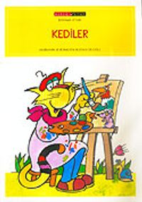 Kediler 16 Syf. Renkli Boyama Kitabı