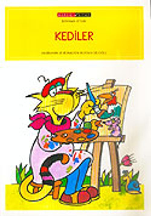 Kediler 16 Syf. Renkli Boyama Kitabı