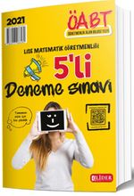2021 ÖABT Lise Matematik Öğretmenliği  5'li Deneme