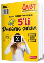 2021 ÖABT Sosyal Bilgiler Öğretmenliği 5'li Deneme