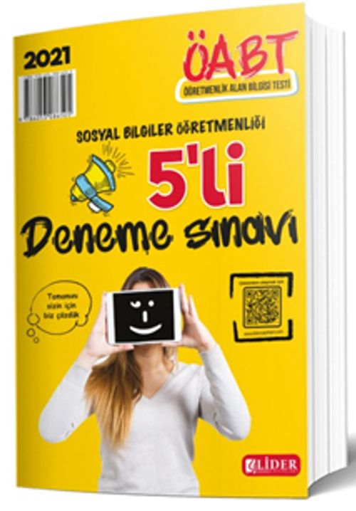 2021 ÖABT Sosyal Bilgiler Öğretmenliği 5'li Deneme