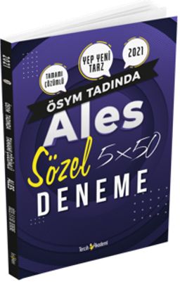 ÖSYM Tadında ALES Sözel 5x50 Deneme