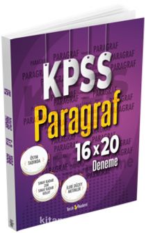 2022 KPSS Paragraf 16x20 Deneme - Kolektif