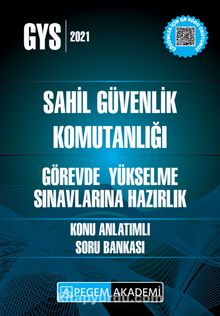 Sahil Güvenlik Komutanlığı  Görevde Yükselme Sınavlarına Hazırlık Konu Anlatımlı Soru Bankası - Kolektif