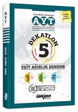 AYT Dekatlon 5 Eşit Ağırlık Deneme
