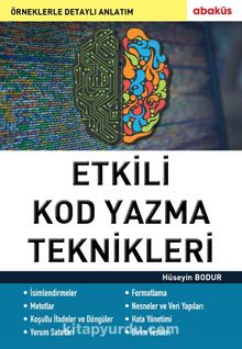 Etkili Kod Yazma Teknikleri - Hüseyin Bodur