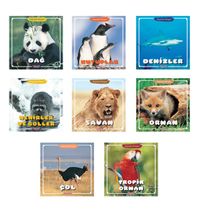 Hayvanlar Dünyası Serisi (8 Kitap)