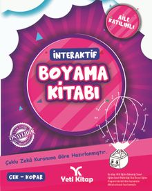 İnteraktif Boyama Kitabı 1 (Pembe)
