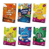 4-6 Yaş Okul Öncesi Evde Etkinlik Seti (6 Kitap)