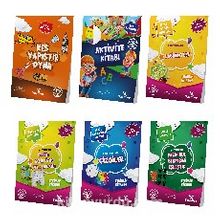 4-6 Yaş Okul Öncesi Evde Etkinlik Seti (6 Kitap) - Feyyaz Ulaş