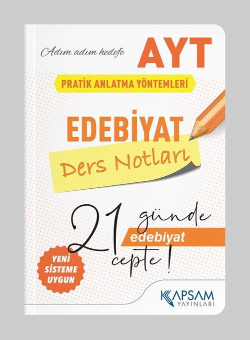 AYT Edebiyat Ders Notları (Cep Boy)