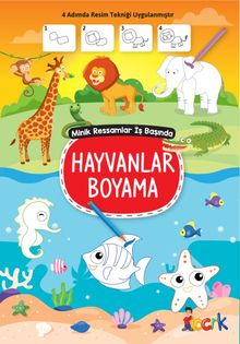 Hayvalar Boyama / Minik Ressam İş Başında 