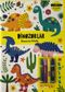 Minik Ressamlar Dinozorlar Boyama Kitabı