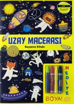 Minik Ressamlar Uzay Macerası Boyama Kitabı