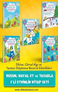 Düşün, Hayal Et ve Tasarla 5'li Etkinlik Seti