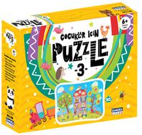 Çocuklar İçin Puzzle 3 (Kutulu)