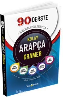 90 Derste Kolay Arapça Gramer Türkçe Açıklamalı - Kerim Açık